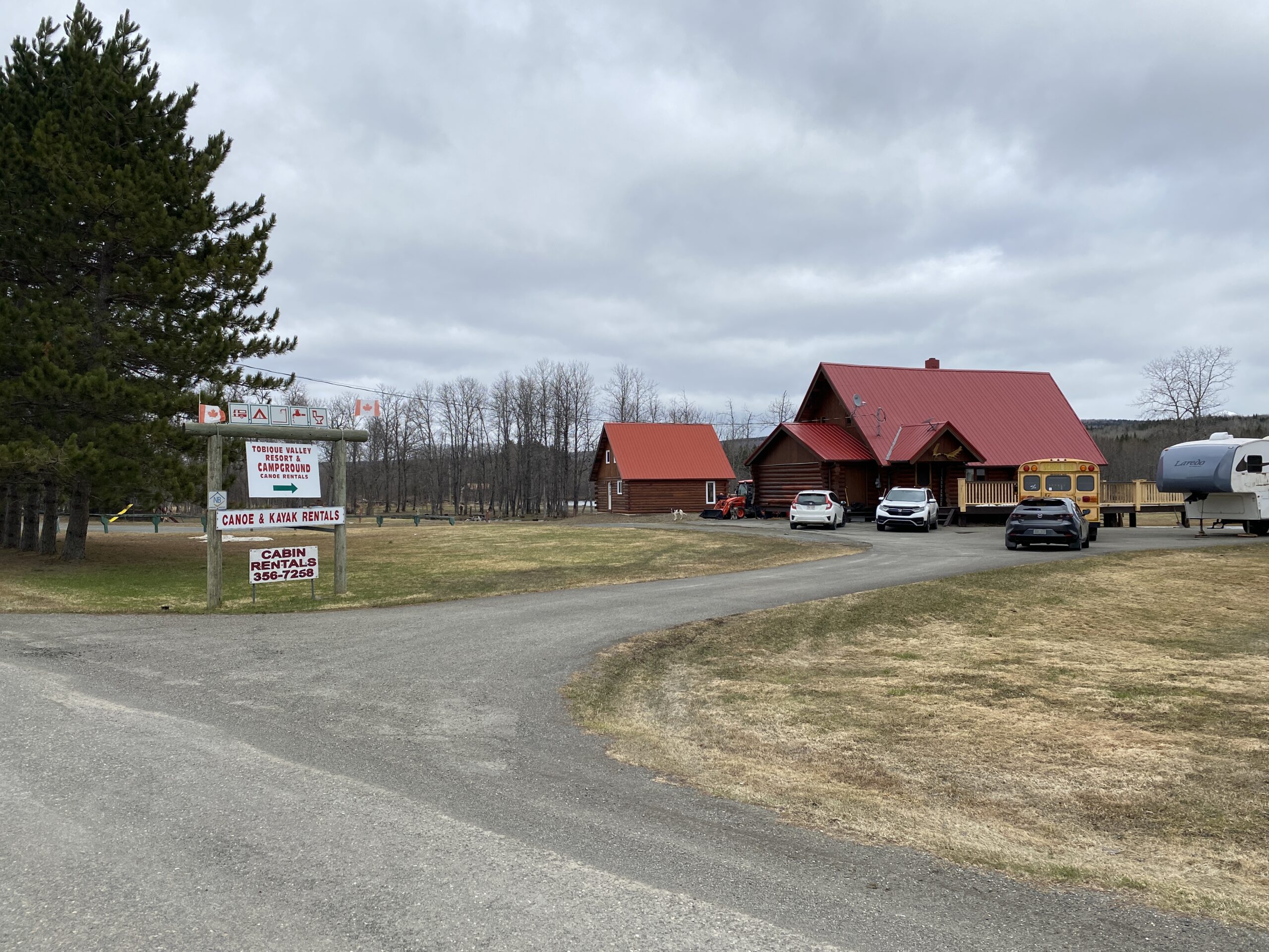 Accueil Tobique Camping & Chalets Inc.